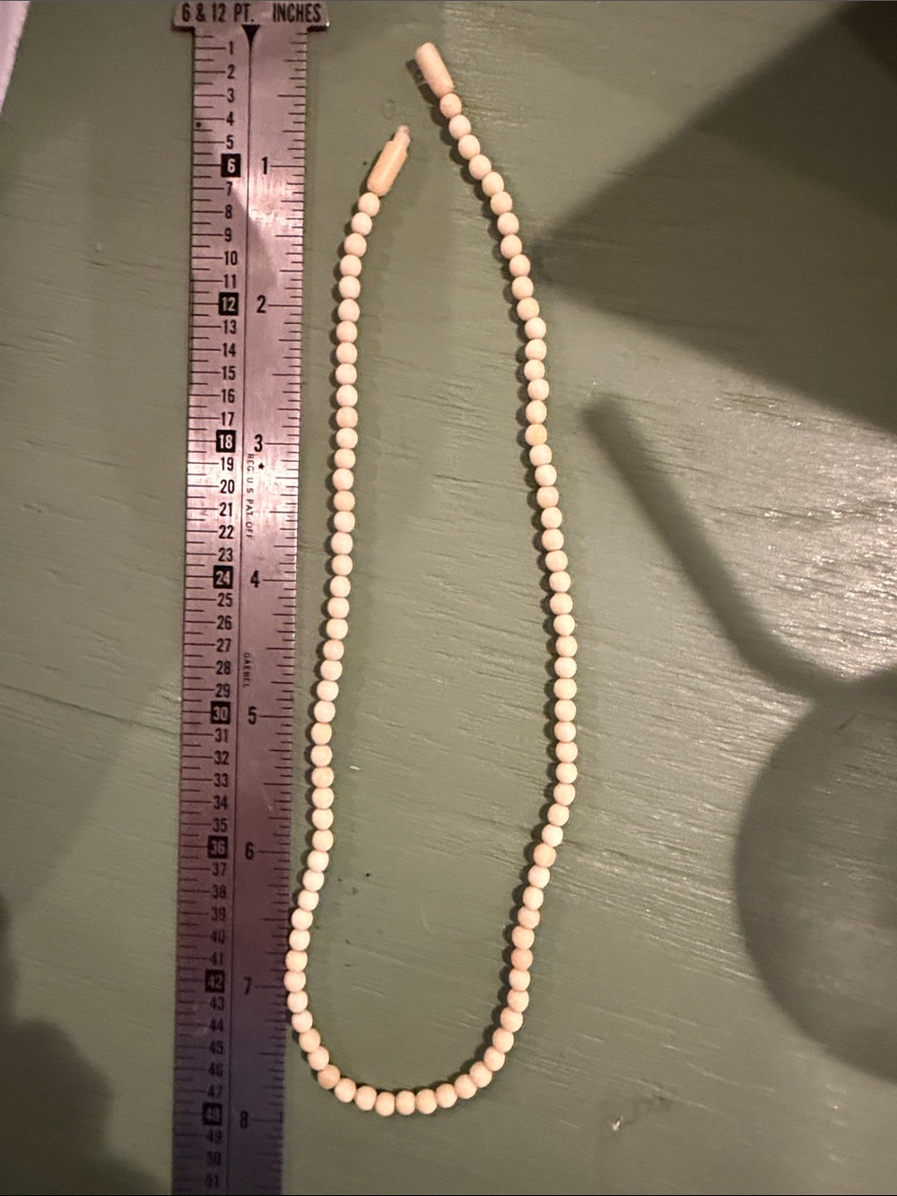 Nantucket ivory Beaded Necklace
